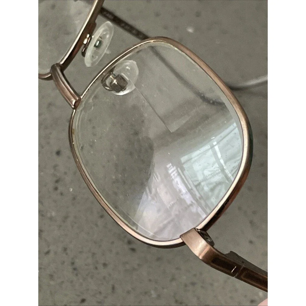 Vintage On Guard Aviator Eyeglasses Frame ONLY OG Z87 2 54-17-140 W GUARD Bronze